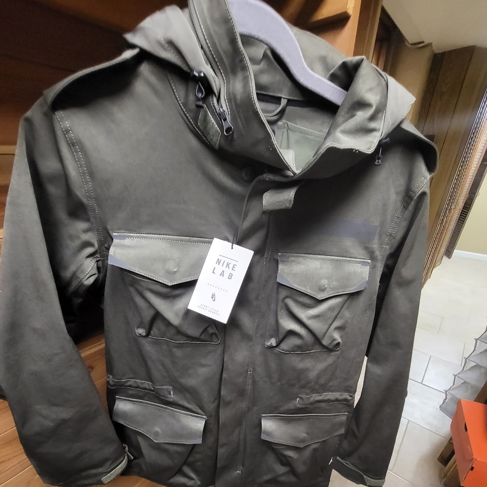 New Nike Labs NRG M65 Moleskin Military Jacket (Small) MSRP $450